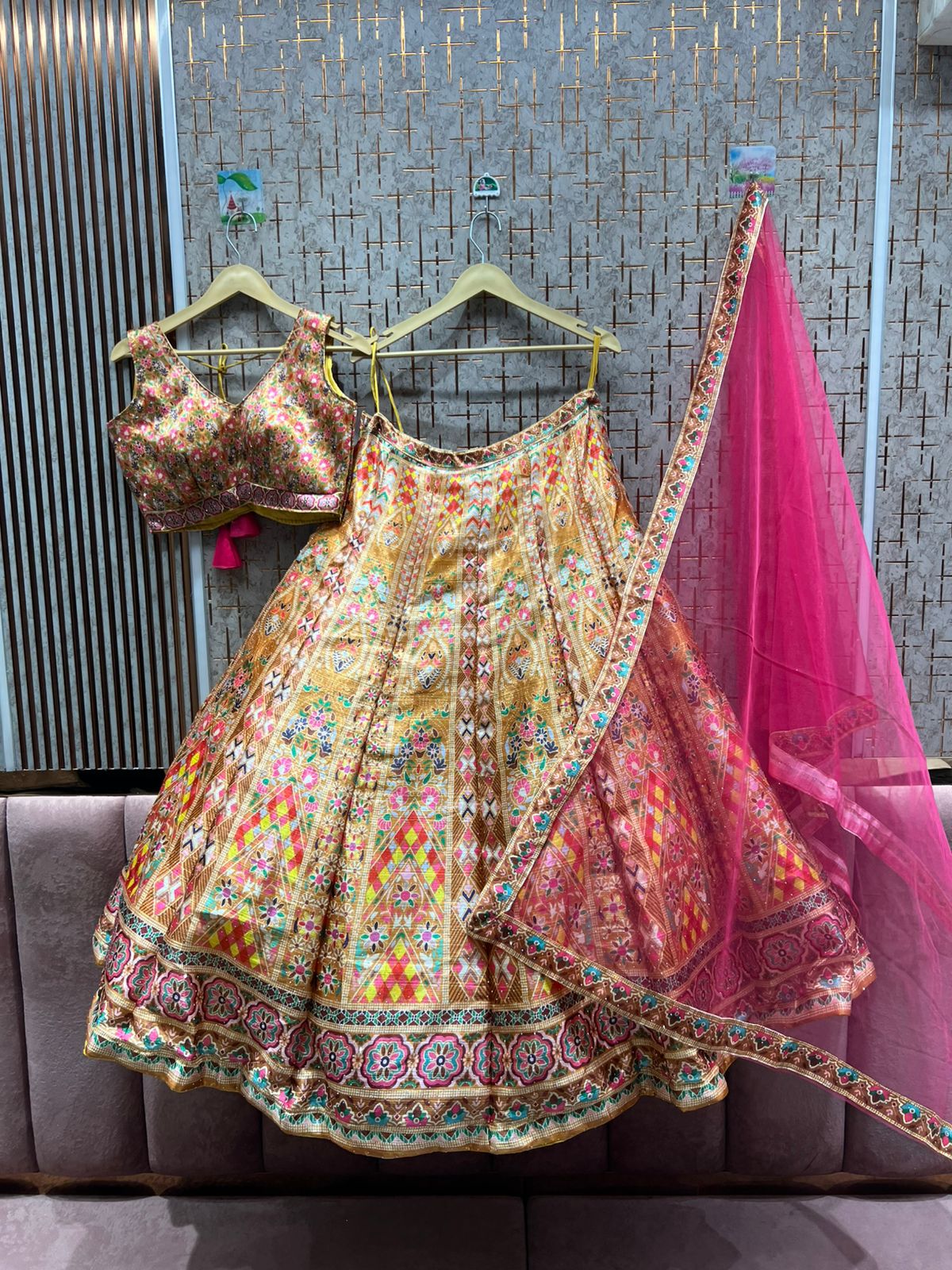 Sunshine Yellow Lehenga