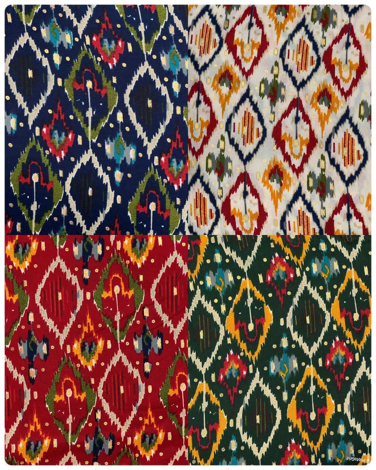 Men’s Heavy Rayon Foil-Print Kurta