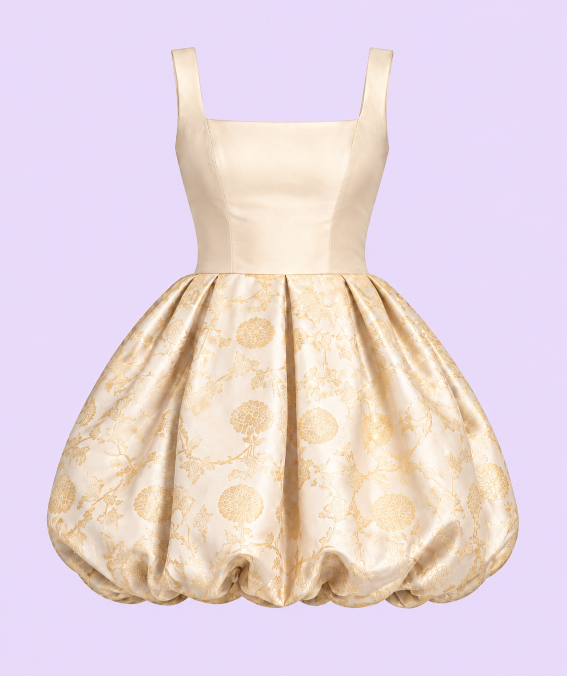 Ivory Bloom Tulip Dress