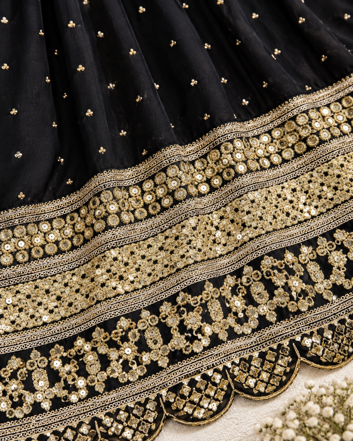Desi After Dark- Golden Night Set