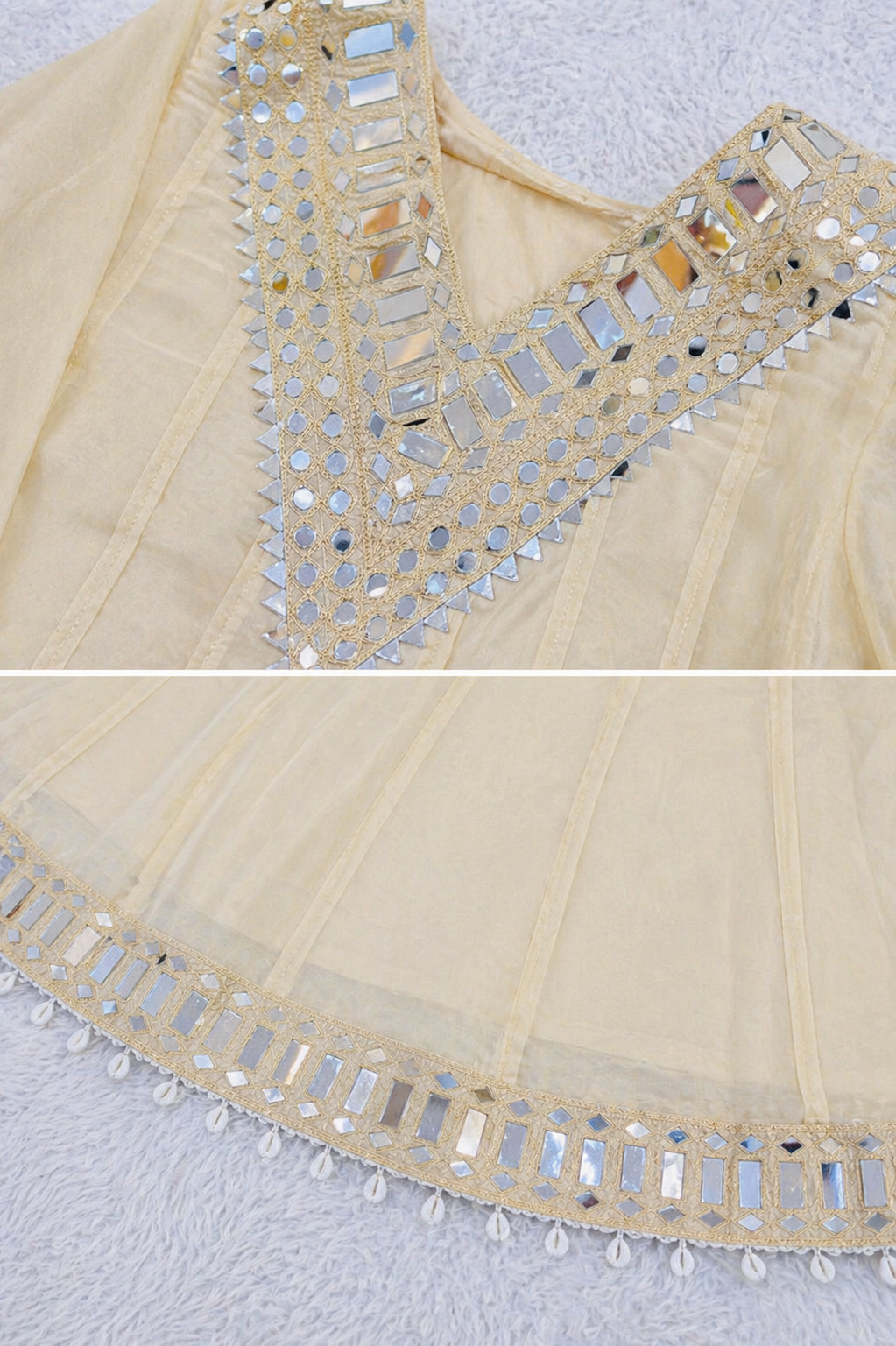 The Ivory Mini Heirloom Dress