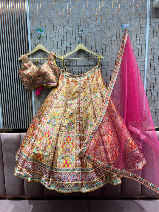 Sunshine Yellow Lehenga