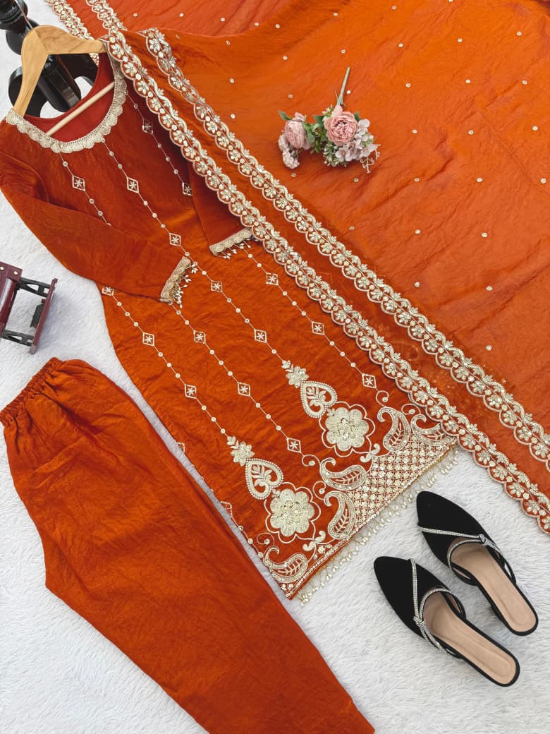 Sahara Orange Co-Ord Set