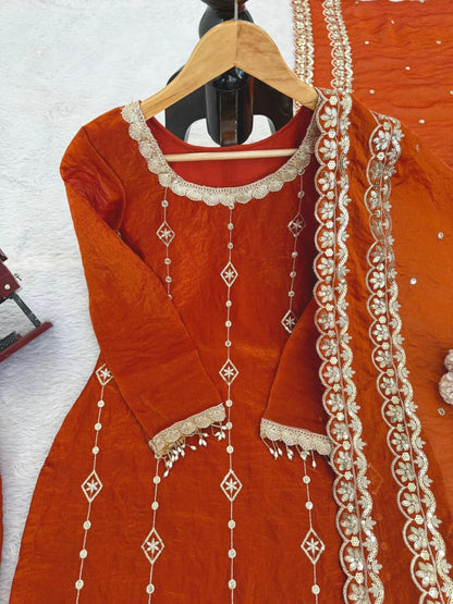 Sahara Orange Co-Ord Set