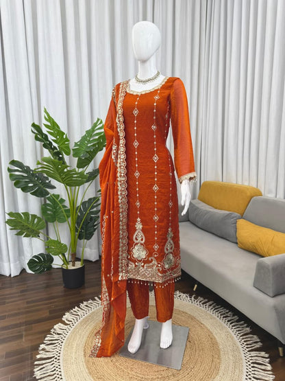 Sahara Orange Co-Ord Set