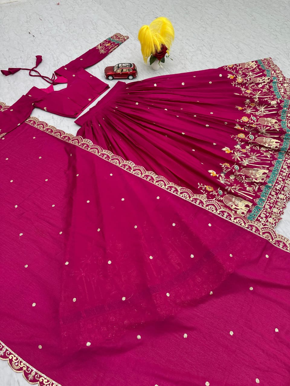 Embroidered Lehenga Set