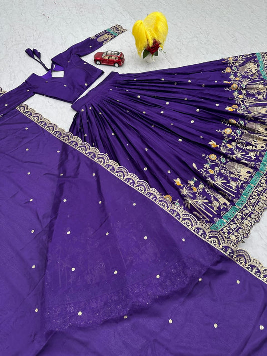 Embroidered Lehenga Set